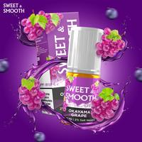 Gambar Sweet and Smooth Okayama Grape Salt Nic 30ML / Liquid Sweet & Smooth Japan Series dari JakartaVapers undefined 3 Tokopedia