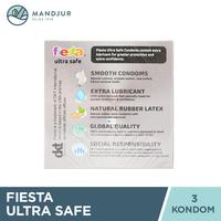 Gambar Kondom Fiesta Ultra Safe Isi 3 - Anti Bocor dari Apotekmandjurofficial undefined 2 Tokopedia