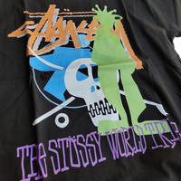 Gambar Kaos Stussy Vintage Tee The Stussy World Tribe - M dari luckywearshop undefined 2 Tokopedia