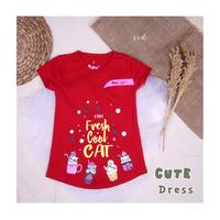 Gambar DRESS ANAK PEREMPUAN/GIRL RYSYA CUTE DRESS DARK YELLOW SIZE 2-10 TH - fanta, 2 dari kikiko24 undefined 3 Tokopedia