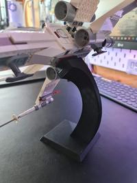 Gambar Lego Model Stand Star Wars X - Wing Aksesoris XWing Display - P3D - Putih dari 3D Passion undefined 4 Tokopedia