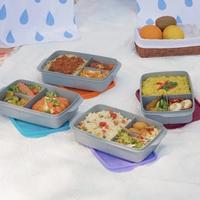 Gambar Tempat Makan bersekat Tupperware Coolteen Lunch set - Tutup Orange dari Tokoantum undefined 3 Tokopedia