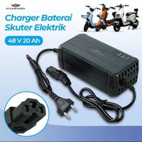 Gambar Battery Charger Motor/Sepeda Listrik 48V 20AH Cas Aki Motor Dan Sepeda Listrik Otomatis Smart Fast Charger Bagus Murah dari Augrah Mandiri 88 undefined 2 Tokopedia