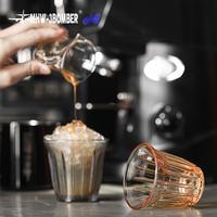 Gambar MHW-3BOMBER Wright Glass Coffee Espresso Cup Coffee Cup /  Gelas Kopi Kaca latte cappuccino espresso piccolo cappucino Delicate Mugs Anti-scald Glass Espresso Cup for Cappuccino Chic Home Accessories premium tahan panas dingin MHW3BOMBER - 130ml - HandPinted dari Trosten undefined 5 Tokopedia