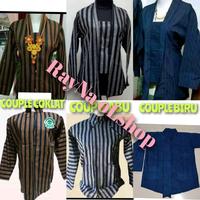 Gambar KEBAYA LURIK + SURJAN LURIK | SEPASANG BAJU KEMEJA JAWA PRIA WANITA | SETELAN COUPLE PAKAIAN ADAT TRADISIONAL ADAT JAWA SOLO JOGJA - SURJAN BIRU, S dari RAYNA OLSHOP17 undefined 1 Tokopedia