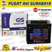 Gambar ACCU KERING ORIGINAL GS ASTRA GTZ7S HONDA VARIO 125 150 TAHUN 2013 12V - TANPA BUBBLE WRAP dari official pusat aki undefined 5 Tokopedia
