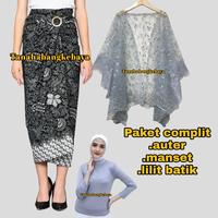 Gambar Outfit Atasan Fashion Satu Set Outer brokat cape Brokat Crop Kondangan Pesta Brokat seragam Bridesmaid Terbaru 2024 Paket AS SILVER - SARUNI TERAKOTA, MANSET STANDAR dari Tanah_Abang_Kebaya undefined 5 Tokopedia