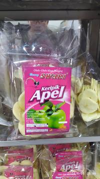 Gambar Kripik Buah Burung Swari Kemasan Foil 100gr khas Malang - Apel dari Jastipkoe undefined 2 Tokopedia