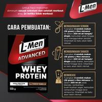 Gambar PROMO L-MEN HI PROTEIN WHEY ADVANCED CAPPUCCINO 250GR BEST SELLER MARTANITAAS dari Bayuu Store Lengkap undefined 2 Tokopedia