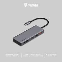 Gambar Converter Rexus 7 in 1 RXT-701 USB Type-C to Multiport dari Techno Computer Bali undefined 2 Tokopedia