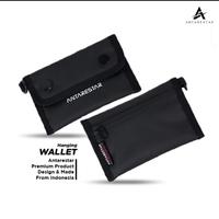 Gambar antarestar dompet gantung leher - hanging wallet neck black dari Mannis Mart undefined 4 Tokopedia