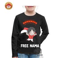 Gambar (FREE NAMA) BAJU KAOS ATASAN lengan panjang annak spesial motiff ANAK KEMERDEKAAN indonesea 17 agustus ke 79 Bahan cottun premium - Merah, XXL dari kidsofficial-store undefined 4 Tokopedia