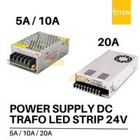 Gambar Power Supply / Trafo / Adaptor Lampu LED STRIP 24V 5A 10A 20A 400W 200W 100W - 5A dari Liten Home Center undefined 1 Tokopedia