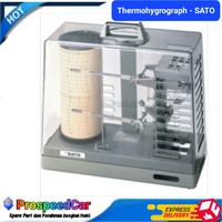 Gambar Thermohygrograph SATO, Alat Pengukur Suhu & Kelembaban Udara ORI Japan dari ProspeedCar undefined 1 Tokopedia