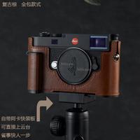 Gambar For leica M11 handle grip Protective sleeve Arca-Swiss RRS base handwork Photo Camera leather cowhide Bag whole Body BOX Case dari Nightmare Spawn undefined 4 Tokopedia