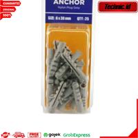 Gambar Krisbow Set Sekrup Dan Plug 7x35mm 10pcs Perkakas Pertukangan Hand Tools dari Technic ID undefined 2 Tokopedia