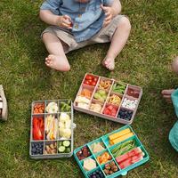 Gambar Melii Baby Snackle Box - Kotak snack dengan isi 4,6,12 dan 24 skat - Pink dari Tosyen Okiedog undefined 3 Tokopedia