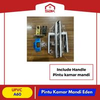 Gambar Pintu Kamar Mandi UPVC 70x198 A063 Eden - Bukaan Kanan dari Sinar Bintang Keramikk undefined 2 Tokopedia