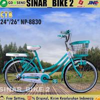 Gambar Sepeda Keranjang Dewasa PHOENIX NP-8830 Perempuan Uk 20 24 & 26 Inch - PURPLE, 26'' dari tole-store undefined 1 Tokopedia