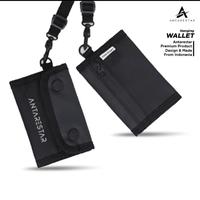 Gambar antarestar dompet gantung leher - hanging wallet neck black dari Mannis Mart undefined 2 Tokopedia