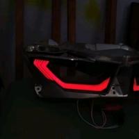 Gambar lampu alis Hexagon motor Vario 125 / 150 LED old - Biru - ice blue dari Djarots AutoSpeed undefined 4 Tokopedia