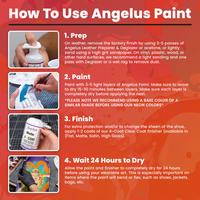 Gambar Angelus Leather Paint 1oz/29,5ml Part 2/3 dari Bali Art Supplies undefined 5 Tokopedia