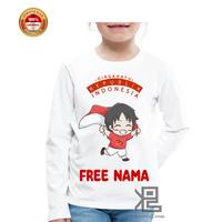 Gambar (FREE NAMA) BAJU KAOS ATASAN lengan panjang annak spesial motiff ANAK KEMERDEKAAN indonesea 17 agustus ke 79 Bahan cottun premium - Merah, XXL dari kidsofficial-store undefined 3 Tokopedia