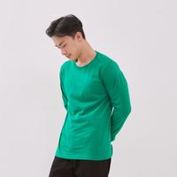 Gambar KOZE - Long Sleeve Premium Comfort Green - Kaos Polos Panjang - S dari koze shop undefined 2 Tokopedia