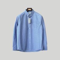Gambar Peternation kemeja pria oxford light blue kerah basic panjang regular fit Biru Casual Formal - S dari PETERNATION undefined 2 Tokopedia