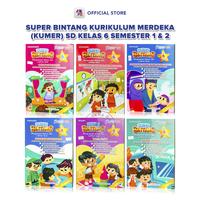 Gambar Buku Kurikulum Merdeka SD MI Kelas 6 / Super Bintang Kelas 6 Semester 1 & 2 Plus Kunci Jawaban / Bahasa Indonesia Inggris Matematika PA Islam IPAS PPKN / Giri Utama SIDOARJO - GU - B INDONESIA 6 dari Pustaka Baru Press undefined 1 Tokopedia