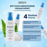 Gambar dr. Erto's Buttocks Brightening Cream Expert dari Erto's Official Shop undefined 4 Tokopedia