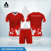 Gambar JERSEY FULL PRINTING CUSTOM EDISI KEMERDEKAAN INDONESIA | BAJU AGUSTUSAN MERAH PUTIH | JERSEY HUT RI 80 Futsal Olahraga Sport - MOTIF 01, XS, ATASAN dari jersey ars printing undefined 4 Tokopedia