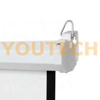 Gambar Layar Proyektor Manual 84" - Screen Projector Wall Mount 84 inch Gantung Dinding Sistem Tarik - Kirim Reguler dari YouTech undefined 4 Tokopedia