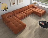 Gambar Sofa Minimalis Terbaru-Sofa Aesthetic-Sofa Ruang Tamu-Sofa Bed dari Vallo Mebel undefined 1 Tokopedia