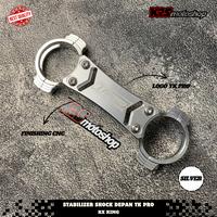 Gambar STABILIZER SHOCK DEPAN RX KING TKPRO TK PRO BORGOL SHOCK DEPAN RX KING TK PRO HITAM & SILVER STABILIZER FORK TK PRO  RX KING HITAM & SILVER Motor Motorcycle - Hitam dari K2S Motoshop undefined 5 Tokopedia