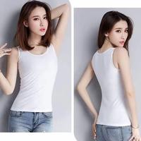 Gambar Kaos dalam wanita tank top wanita premium singlet daleman jumbo dewasa dan remaja cewek  Tali besar Rayon Stretch Nyaman Atasan Basic Melar Dalaman - Hitam, L dari Legging Pedia undefined 5 Tokopedia