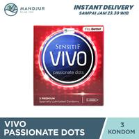 Gambar Kondom Vivo Passionate Dots dari Apotekmandjurofficial undefined 1 Tokopedia