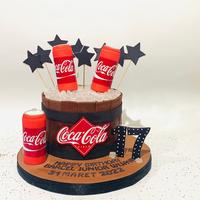 Gambar Kue Ulang tahun/Birthday Cake/Kue Ultah Tema Coca Cola/Kue Birthday Jakarta dari The Cake Corner Jakarta undefined 1 Tokopedia