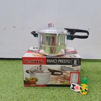 Gambar Panci Presto Happy Call 8, 16 Liter /Panci Stainless Anti Karat/Panci Presto Bunyi - 16 liter dari Pegawai Toko undefined 1 Tokopedia