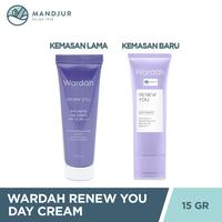 Gambar Wardah Renew You Day Cream 15 Gr - Pelembab Wajah Anti Aging dari Apotekmandjurofficial undefined 2 Tokopedia