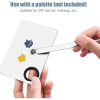 Gambar EZ Mixing Palette Spatula Mix Make Up Pallete Foundation Stainless Pallet pencampur makeup art Non piccasso picasso dari powerstore727 undefined 5 Tokopedia