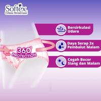 Gambar Softex Celana Menstruasi All Size 2s Pembalut Ukuran Celana Wanita Panjang 26-30cm 26cm 30cm Siang Malam Sekali Pakai Isi 2 bukan Extra Size Menstrual Pants Haid Mens Day Night Care betterthan Charm Sleep Protect Panties Pads Laurier Relax Night Florence - 05/2027-07/2027 dari Janji Pelangi Dari Tuhan Kita undefined 5 Tokopedia