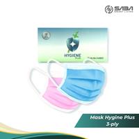 Gambar Hygine Plus 3-ply Mask by SABAMed - Biru Muda dari RAJAINDOTOOLS undefined 1 Tokopedia