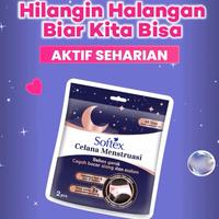 Gambar Softex Celana Menstruasi All Size 2s Pembalut Ukuran Celana Wanita Panjang 26-30cm 26cm 30cm Siang Malam Sekali Pakai Isi 2 bukan Extra Size Menstrual Pants Haid Mens Day Night Care betterthan Charm Sleep Protect Panties Pads Laurier Relax Night Florence - 05/2027-07/2027 dari Janji Pelangi Dari Tuhan Kita undefined 1 Tokopedia