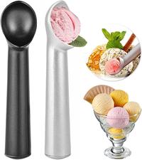 Gambar Sendok Takar Es Krim Gula Kopi Anti Freeze Ice Cream Scoop Spoon - Hitam dari mesin rms undefined 1 Tokopedia
