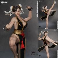 Gambar PLAY TOY P023 1/6 Fighting Goddess 2.0 Chun Li Figure - Black Version dari slashtoys.collection undefined 4 Tokopedia