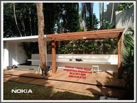 Gambar kanopi kayu kisi kisi kayu kamper pergola dari pergola kayu-berkah taman Group undefined 3 Tokopedia