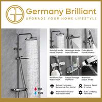 Gambar Germany Brilliant Shower Set/Shower Tiang Kran Air Panas Dingin GBV1888GM dari Germany Brilliant Sanitaryware undefined 3 Tokopedia