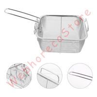 Gambar Square Fryer Frying Basket Strainer Stainless/ Keranjang Saringan Segi Gorengan - 24x24cm dari Webhorecastore undefined 3 Tokopedia
