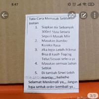 Gambar Seblak Instan Pedas Home Made dari Toko Snack Raja. undefined 3 Tokopedia